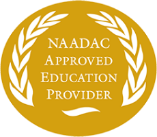 naadac approved education provider seal