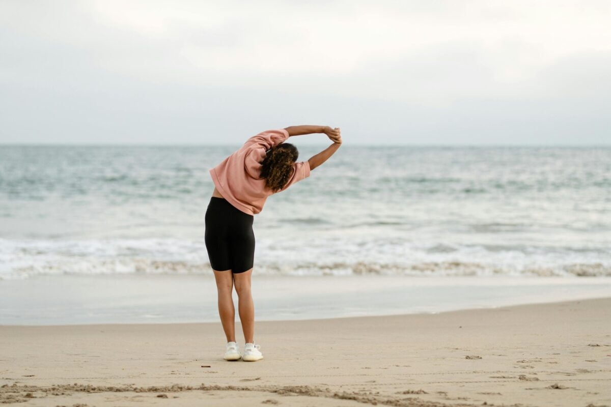Person feeling energize without the Feel Good drink.