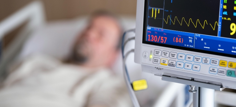 Hospital emergency room.